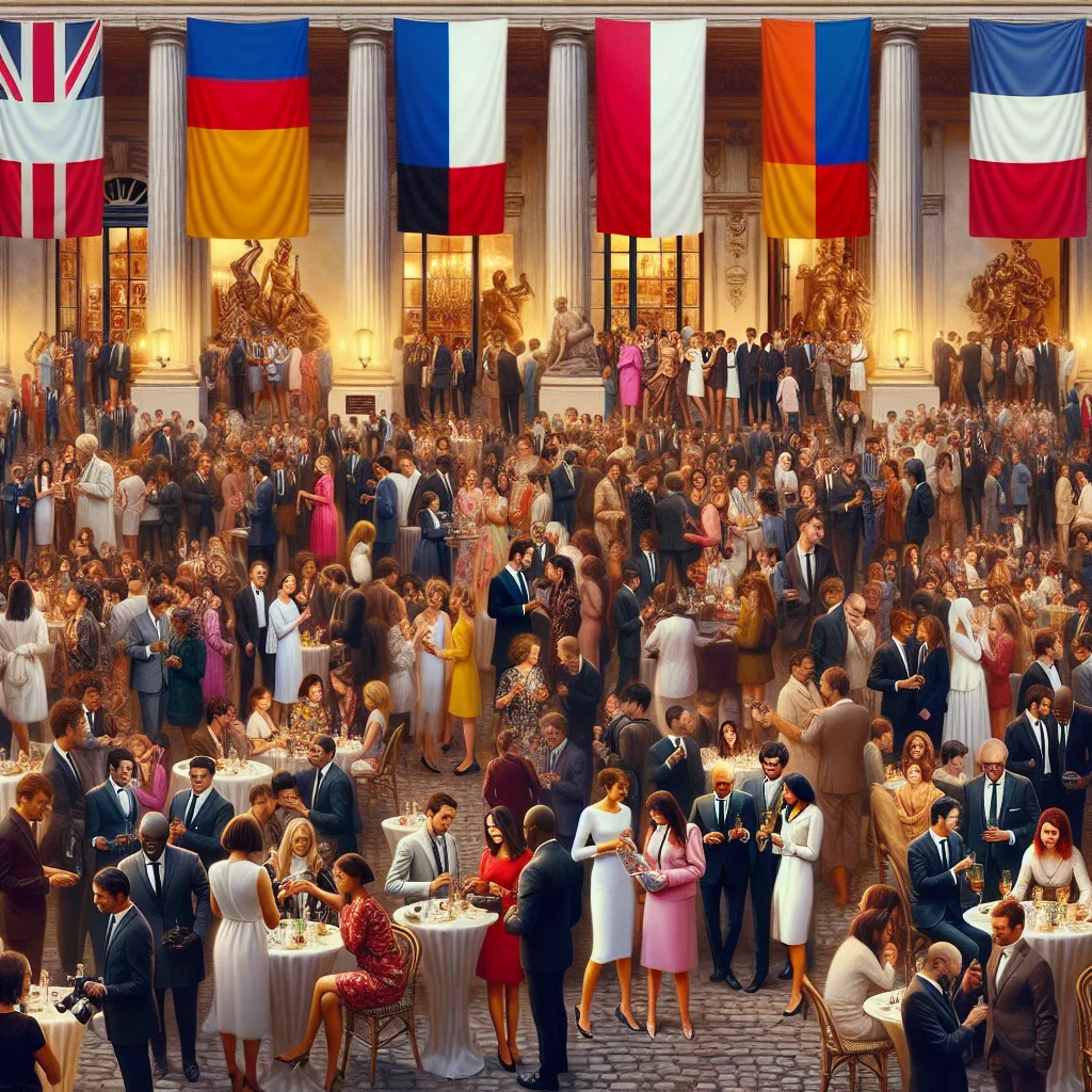 Groupe de femmes discutant autour d