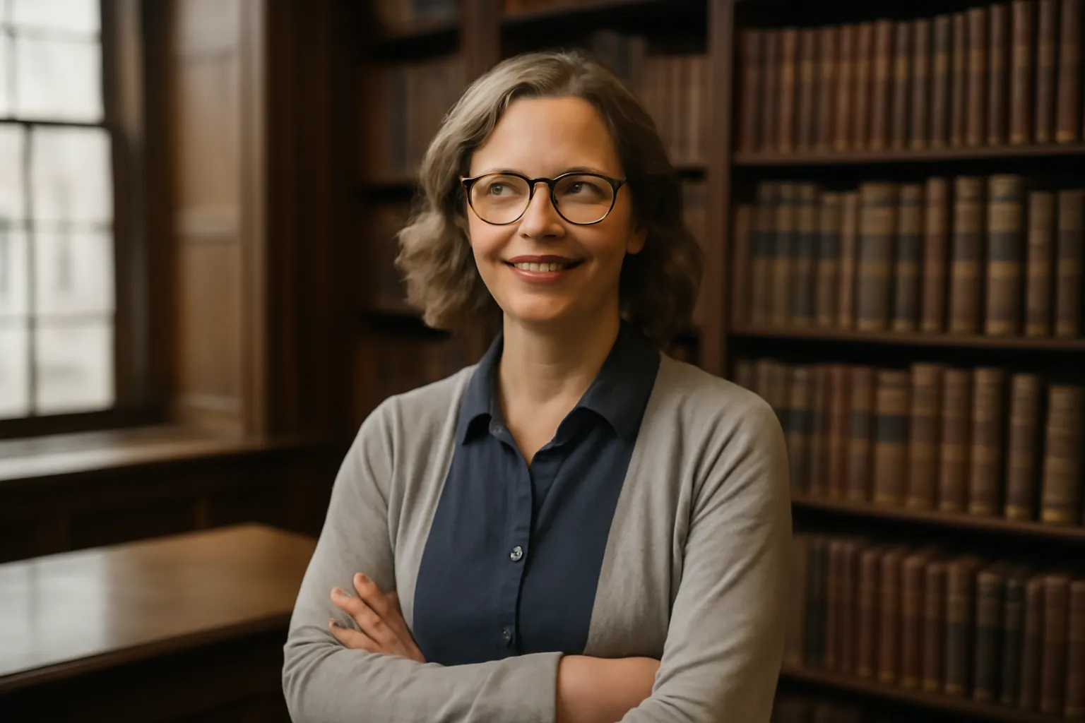 Sophie Marchenko, bibliothécaire spécialisée dans les fonds slaves à Paris
