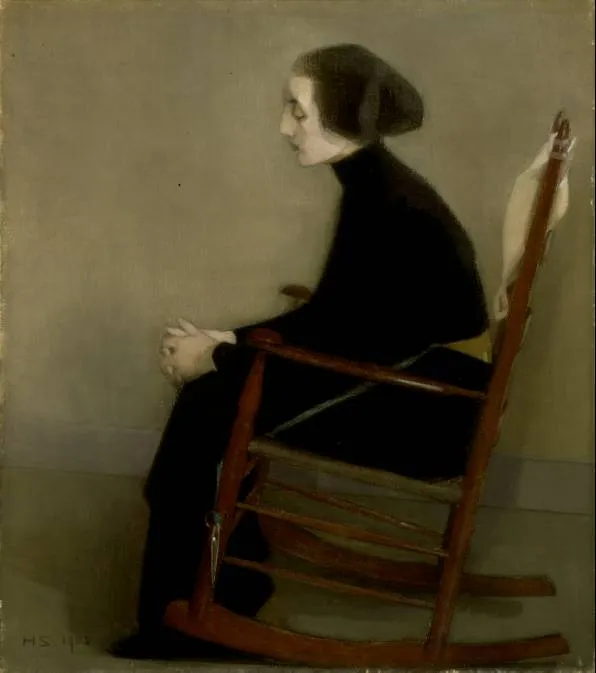 La Couturiere par Helene Schjerfbeck