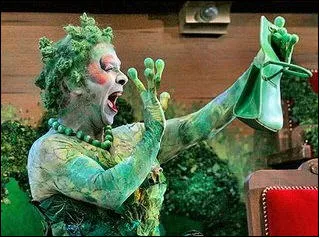 Scene de Platee de Rameau mis en scene par Laurent Pelly a l