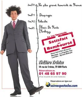 Eric Antoine « Satisfait ou Rembourse » au theatre Trevise : magie, humour et klezmer
